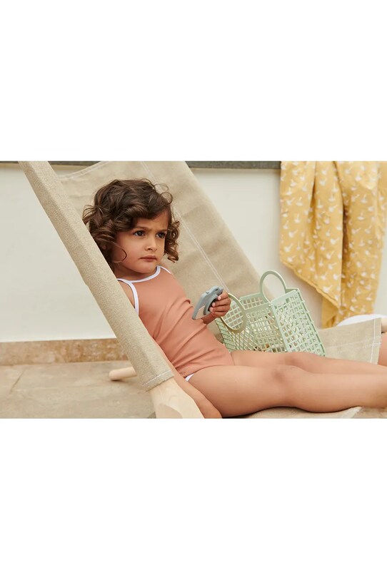 Košara za otroke Liewood Samantha LW14546 turkizna SS25