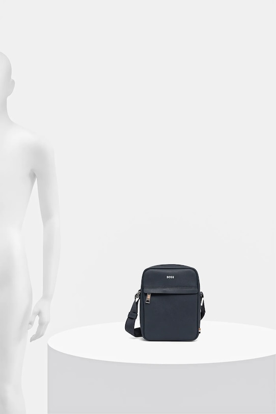 BOSS borsetă de piele Zair_NS zip 50483566