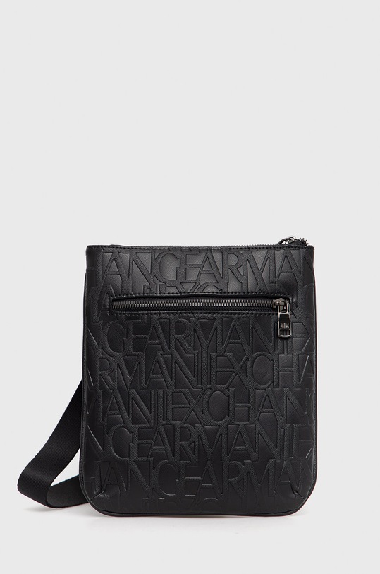 Armani Exchange saszetka nie mieści A4 czarny 952526.CC838