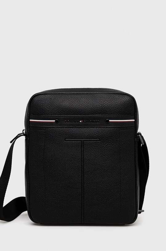 Torba Tommy Hilfiger bez uzorka crna AM0AM10935.PPYX