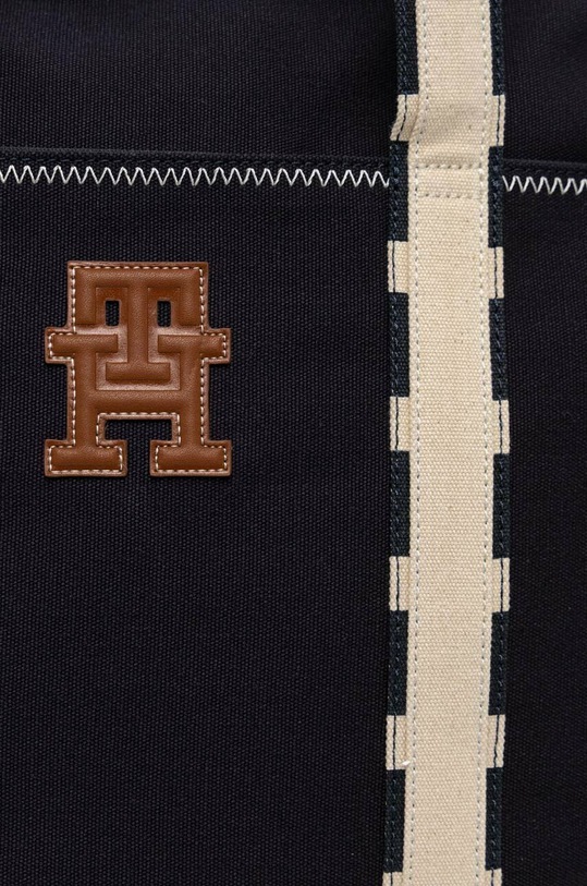Akcesoria Tommy Hilfiger torba bawełniana AM0AM11079.PPYX granatowy