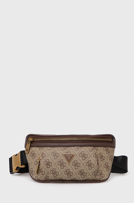 Guess nerka VEZZOLA nie mieści A4 beżowy HMEVZL.P3231