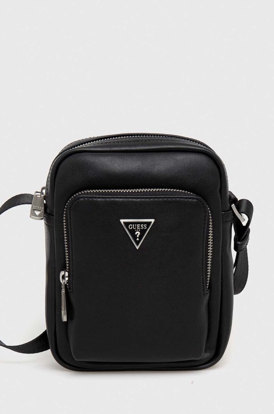Guess saszetka nie mieści A4 czarny HMSCAL.P3276