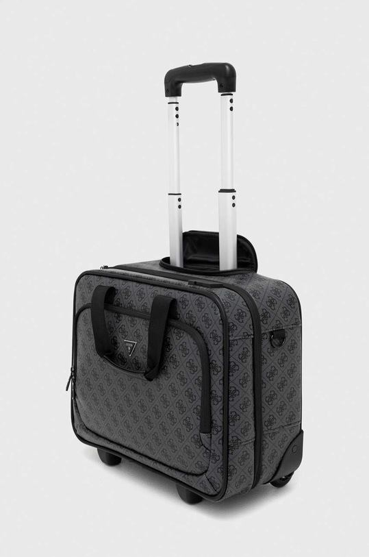 Guess walizka VEZZOLA 40x32x17 cm TMVZLS.P3143 szary AW23