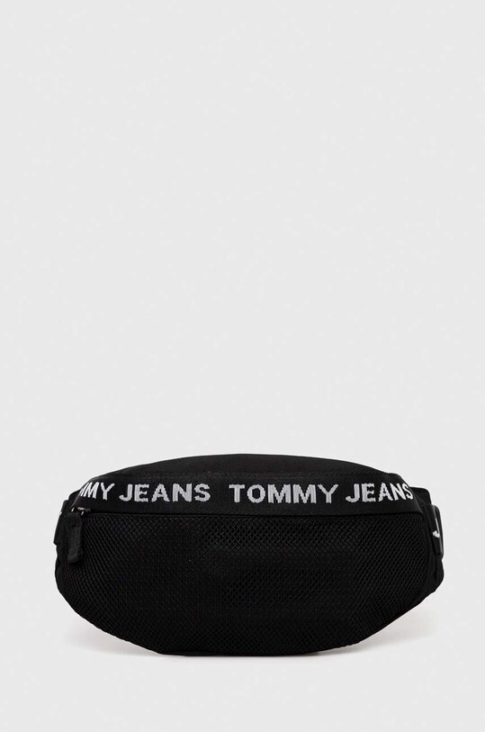 Сумка на пояс Tommy Jeans мелкий узор чёрный AM0AM10902.PPYX