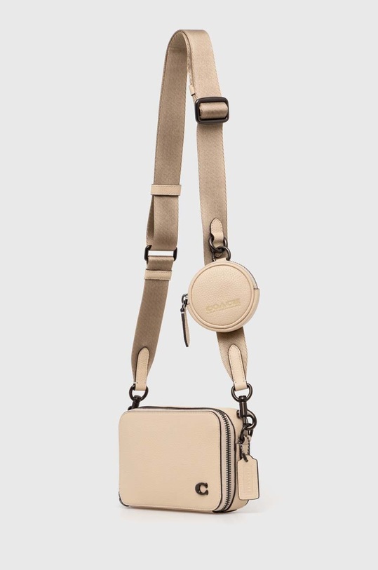 Coach borseta de piele CC070 bej AA00