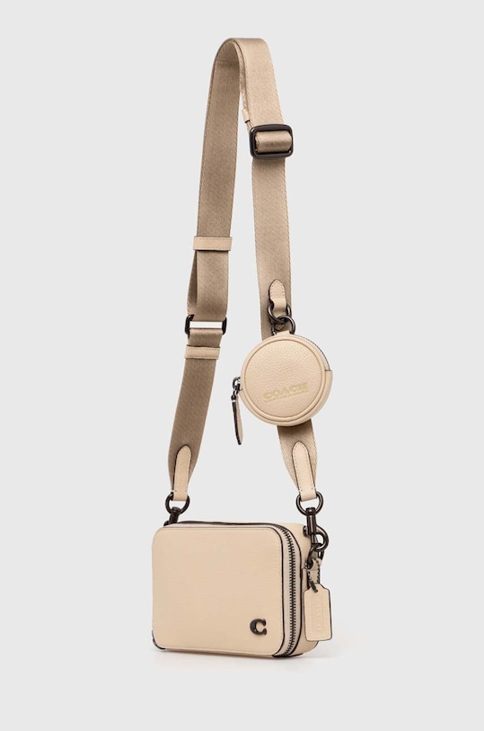 Coach borseta de piele CC070 bej AA00