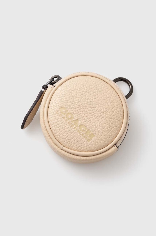 Coach borseta de piele bej CC070
