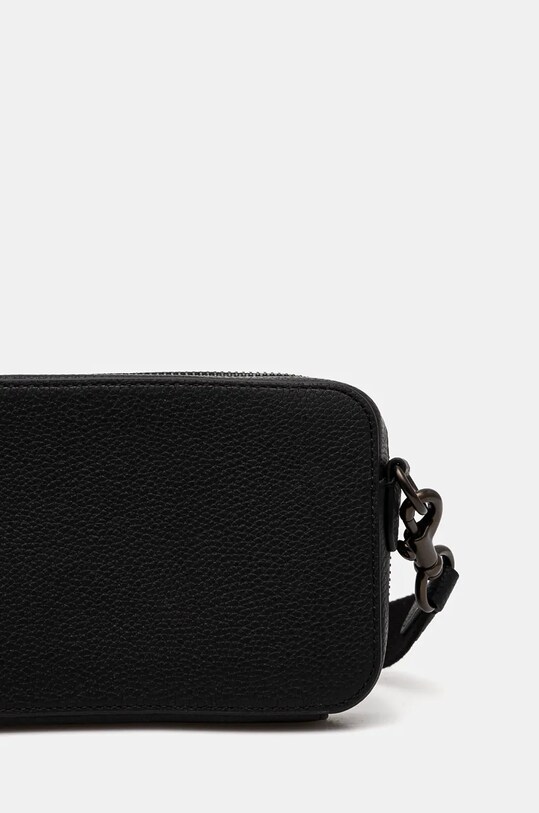 Accesorii Coach borseta de piele Charter Slim Crossbody CC070 negru