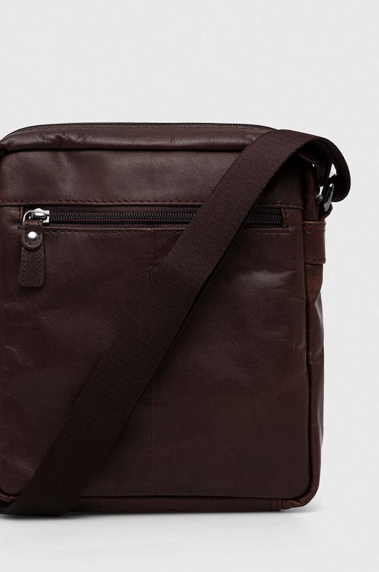 Doplnky Kožená taška Aeronautica Militare AM303 hnedá