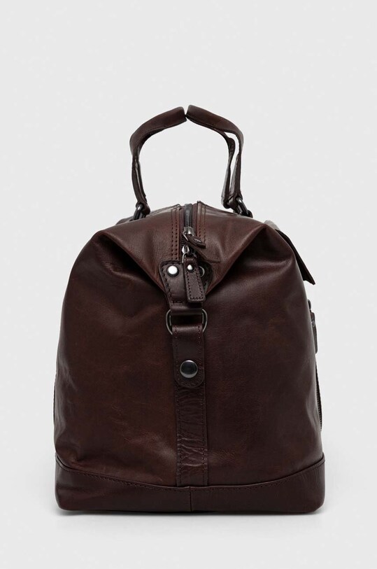 Δερμάτινη τσάντα Aeronautica Militare καφέ AM306