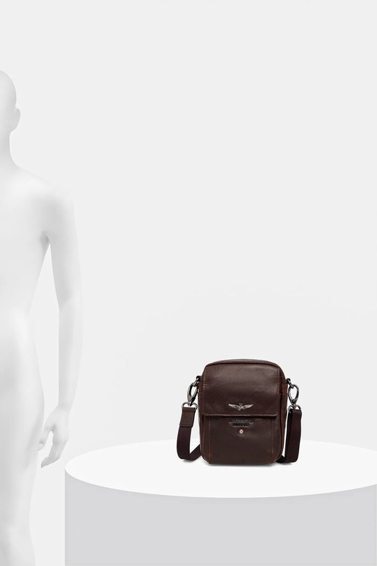 Шкіряна сумка Aeronautica Militare AM307