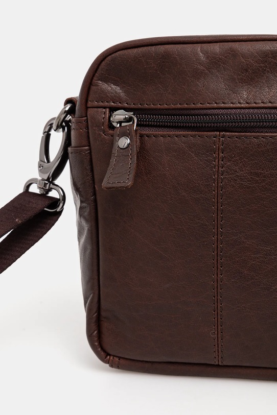 Аксесуари Шкіряна сумка Aeronautica Militare AM307 коричневий