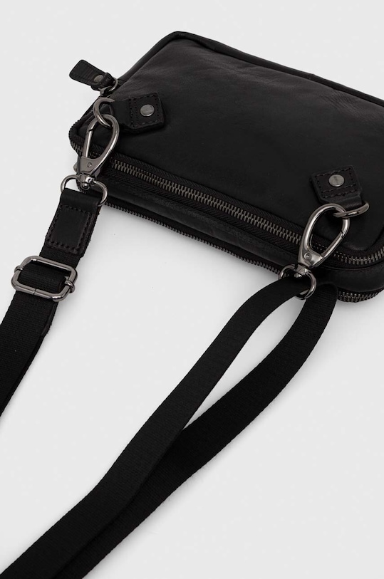 Doplnky Kožená taška Aeronautica Militare AM309 čierna