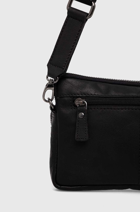 Doplnky Kožená taška Aeronautica Militare AM356 čierna