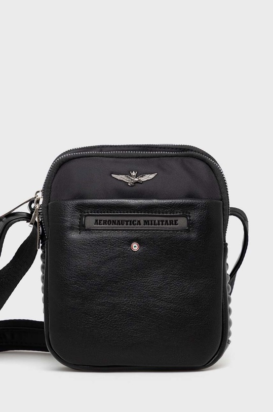 Ledvinka Aeronautica Militare hladký černá AM450