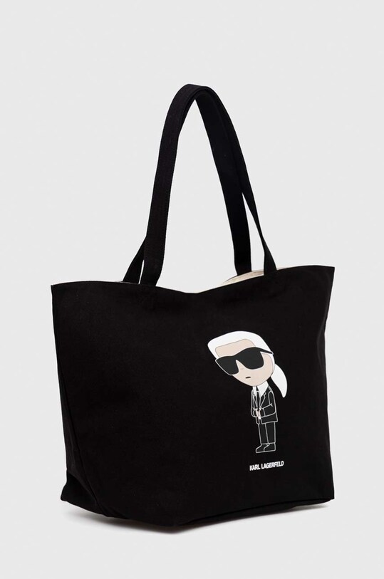 Karl Lagerfeld geanta de bumbac 230W3180 negru AA00