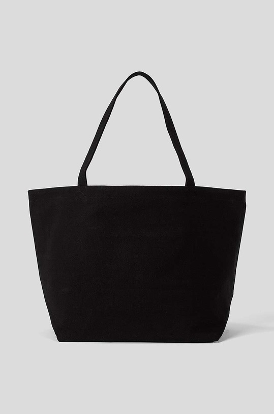 Akcesoria Karl Lagerfeld torebka bawełniana 230W3180 czarny