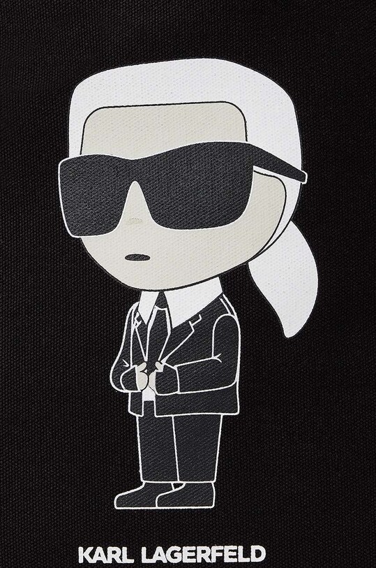 Karl Lagerfeld geanta de bumbac 230W3180 negru