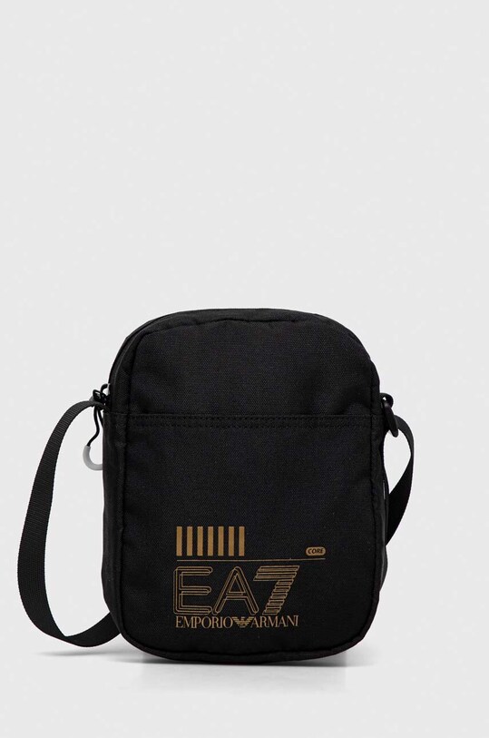 Сумка EA7 Emporio Armani гладкий чорний 245086.CC940