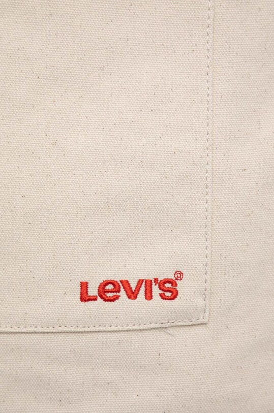 Аксесуари Бавовняна сумка Levi's D7545.0002 бежевий