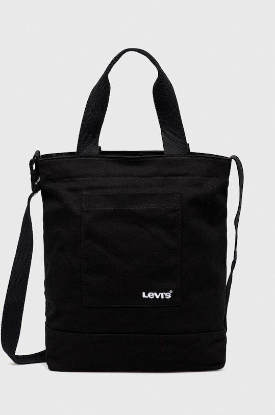 Сумка Levi's гладкий чёрный D7545.0001