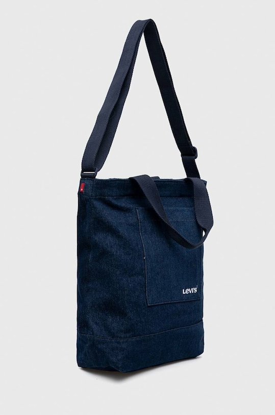 Bombažna vrečka Levi's D7545.0013 mornarsko modra SS23