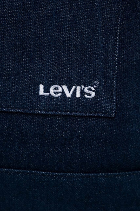 Bombažna vrečka Levi's mornarsko modra D7545.0013