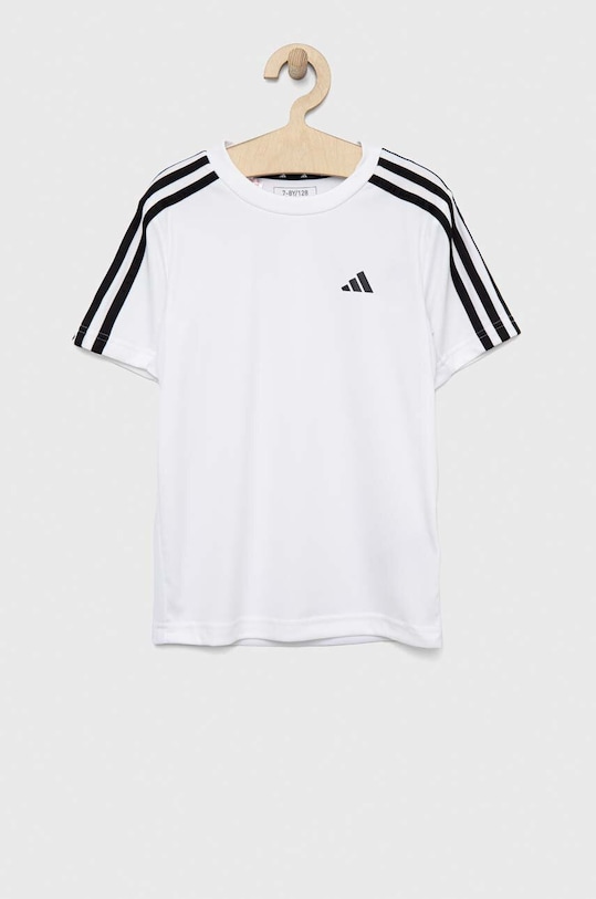 adidas t-shirt dziecięcy U TR-ES 3S aplikacja biały HS1609