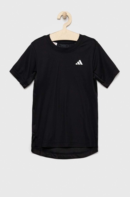 Дитяча футболка adidas Performance з еластаном чорний HZ9013
