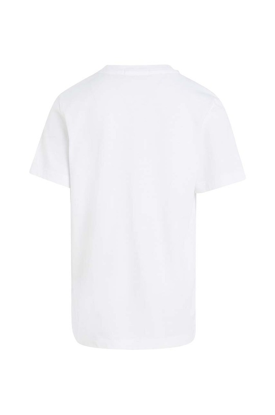 Calvin Klein Jeans t-shirt bawełniany dziecięcy IU0IU00267.PPYX biały SS23