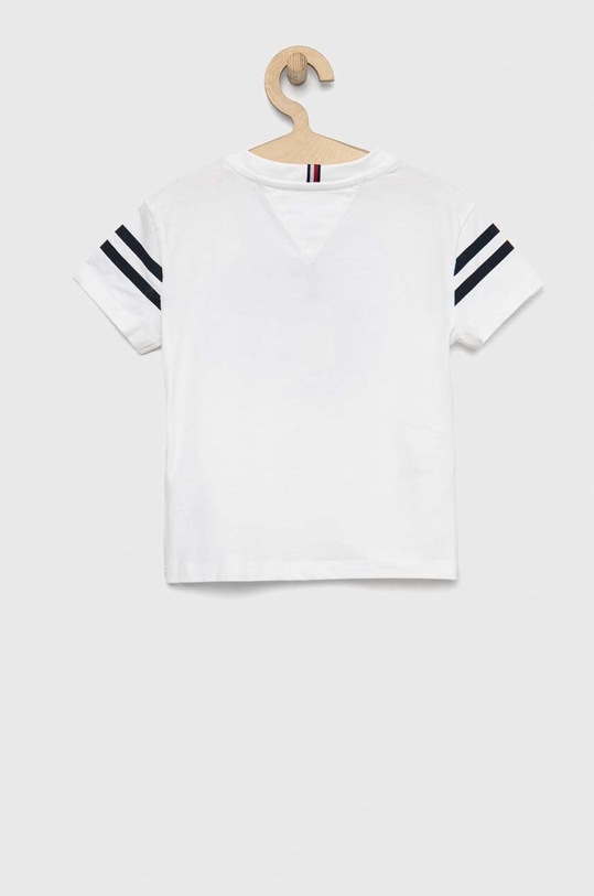 Dětské tričko Tommy Hilfiger KB0KB08023.PPYX bílá SS23