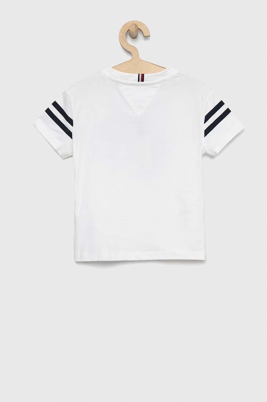 Dětské tričko Tommy Hilfiger KB0KB08023.PPYX bílá SS23