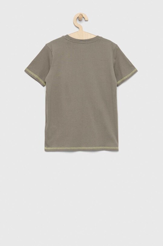 Guess t-shirt bawełniany dziecięcy L3RI18.K8HM0.PPYX zielony SS23