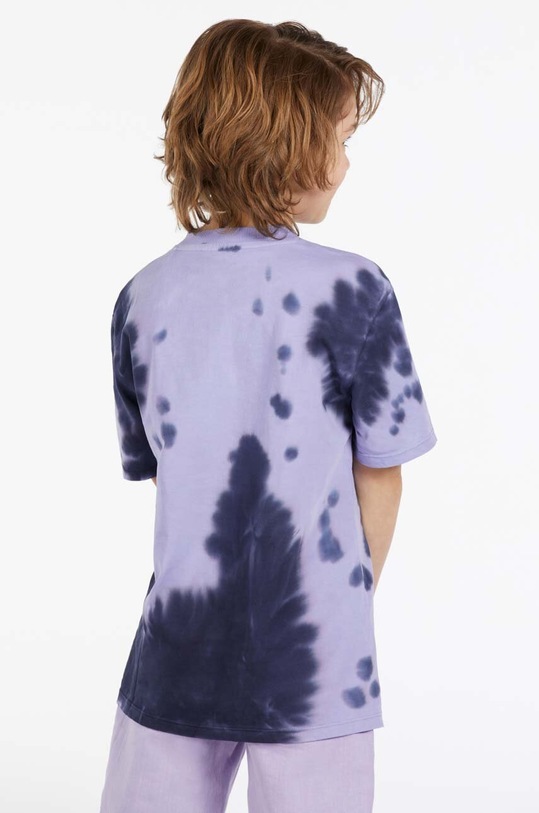 Guess t-shirt bawełniany dziecięcy L3RI21.K5M20.PPYX fioletowy