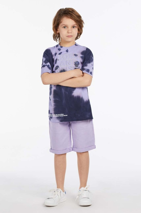 Guess t-shirt bawełniany dziecięcy L3RI21.K5M20.PPYX