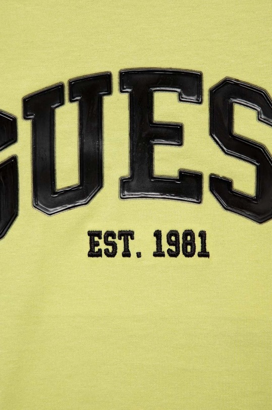 Chłopiec Guess t-shirt bawełniany dziecięcy N3RI07.K8HM3.PPYX zielony