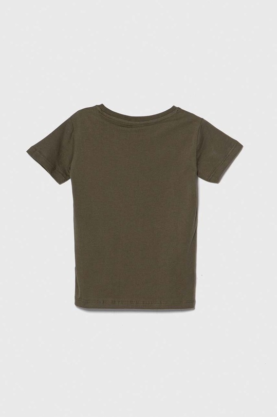 Pepe Jeans t-shirt bawełniany dziecięcy PJL BJ PB503493 zielony SS24