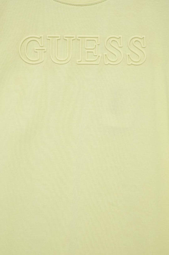 Chłopiec Guess t-shirt dziecięcy L2YI59.J1311.PPYX zielony