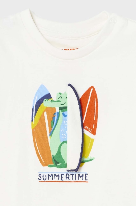 Μωρό βαμβακερό μπλουζάκι Mayoral 1020.3E.BABY