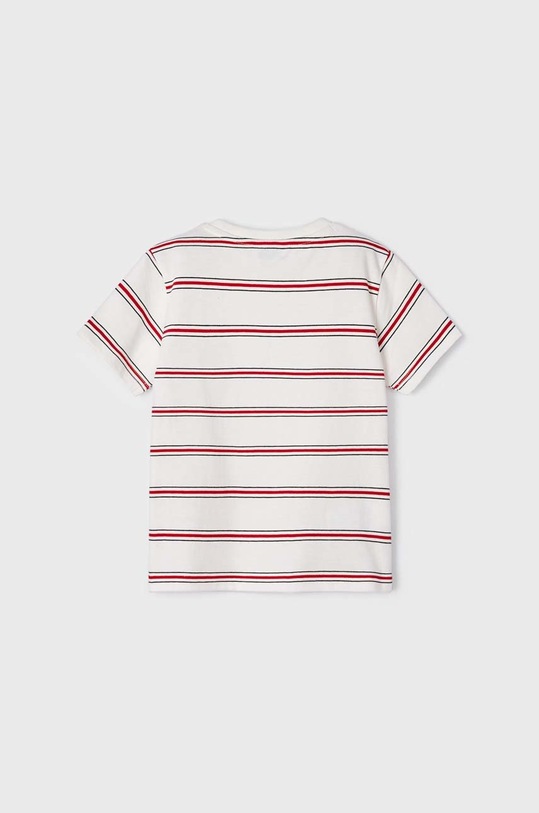 Момче Детска памучна тениска Mayoral 3017.5F.MINI.B червен