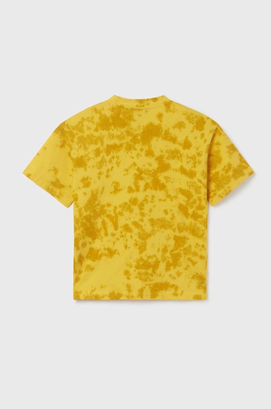 Αγορίστικα Παιδικό βαμβακερό μπλουζάκι Mayoral 6087.7E.JUNIOR.B κίτρινο