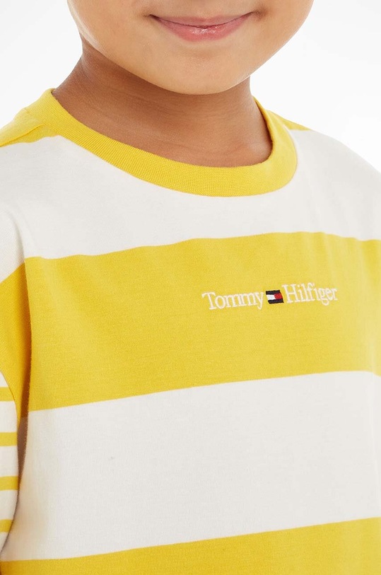 Tommy Hilfiger t-shirt dziecięcy KB0KB08216.PPYX żółty
