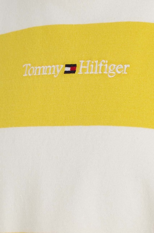 Tommy Hilfiger t-shirt dziecięcy żółty KB0KB08216.PPYX