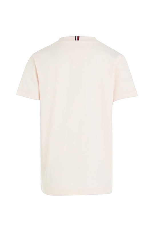 Chłopiec Tommy Hilfiger t-shirt bawełniany dziecięcy KS0KS00397.PPYX różowy