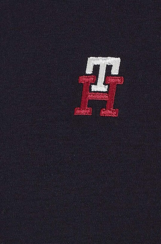 Дитяча бавовняна футболка Tommy Hilfiger темно-синій KB0KB08209.PPYX