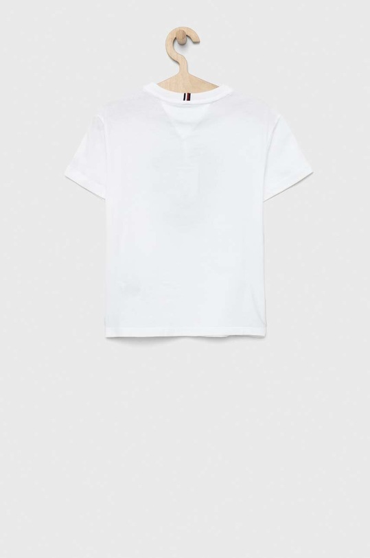 Tommy Hilfiger t-shirt bawełniany dziecięcy KS0KS00393.PPYX biały SS23