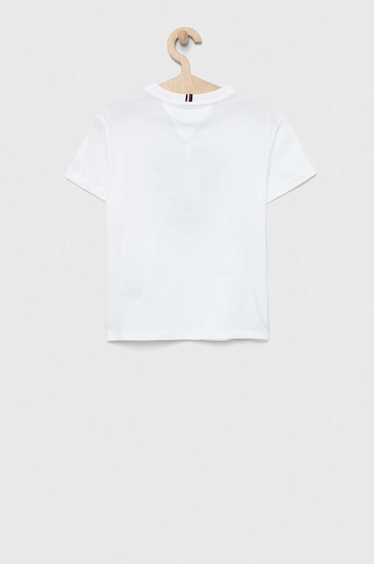 Tommy Hilfiger t-shirt bawełniany dziecięcy KS0KS00393.PPYX biały SS23