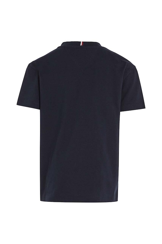 Chłopiec Tommy Hilfiger t-shirt bawełniany dziecięcy KS0KS00393.PPYX granatowy