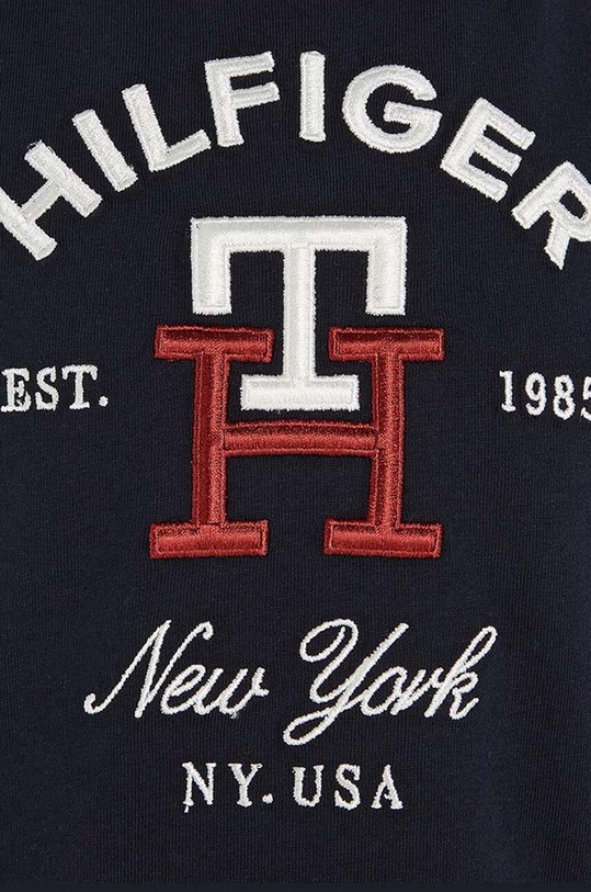 Tommy Hilfiger t-shirt bawełniany dziecięcy granatowy KS0KS00393.PPYX